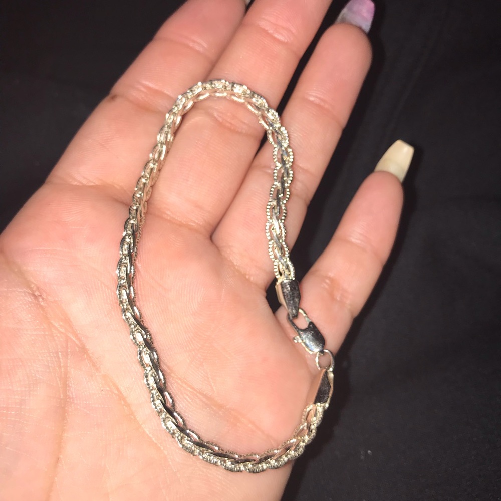 Silver bracelet
